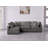 Jocqua Velvet L-Shaped Sectional Reversible-850340314