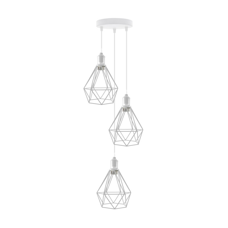 Alfie-Lee 3 - Light Pendant, No, White