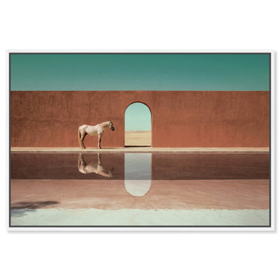 Western Reflections Print by Oliver Gal