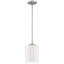 Luminaire suspendu cylindrique simple à 1 lumière Nazier-1776978548