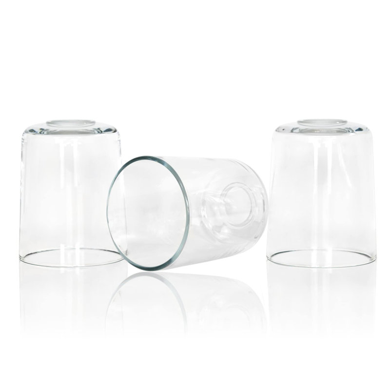 Abat-jour cylindrique en verre transparent H 5,75 po x l 4,5 po Depali (à visser)