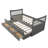 Badi Kids Twin with Trundle with Drawers-771193031