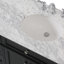 Ensemble de meuble-lavabo double 60 "Rivers-1784161001