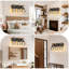 Éclairage pour meuble-lavabo 3 lumières Farmhouse