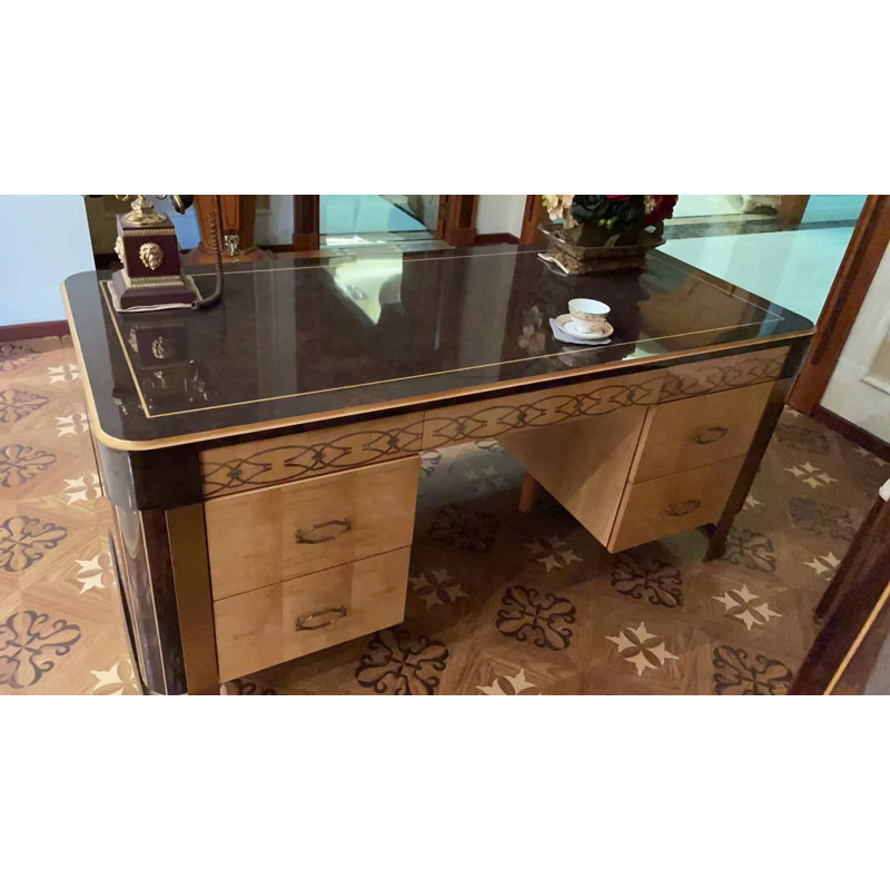 Bureau de direction en bois massif