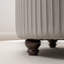 Repose-pieds rond avec rangement en velours Bula-943753771