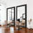 Wooden-Framed Full-Length Mirror, Moisture-Resistant-10750731