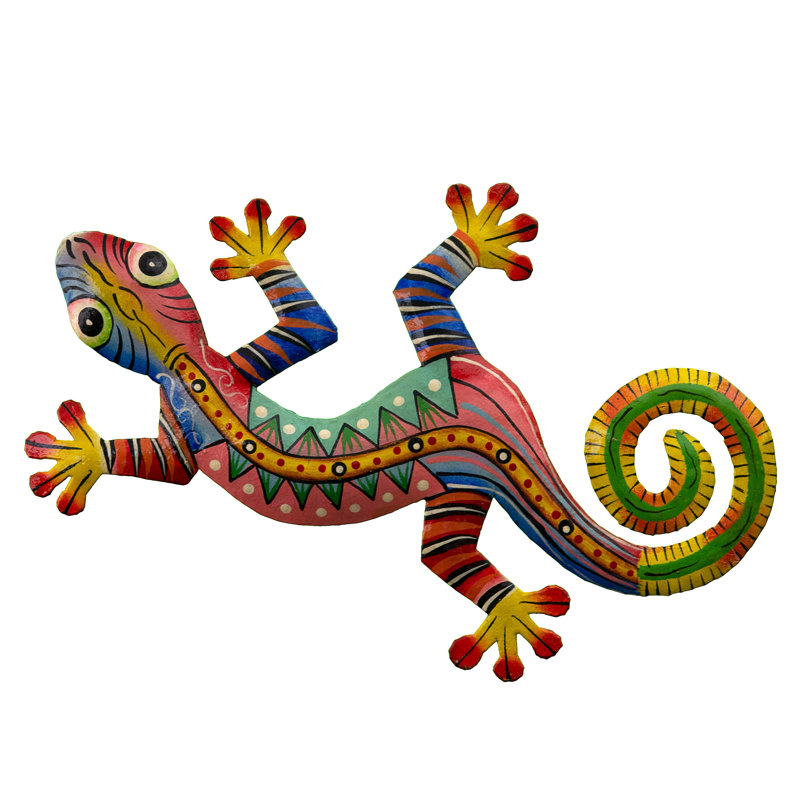 Gecko moyen peint