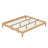Bamboo Wood Platform Bed Frame-385186151