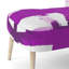 Crossing Paths I - Chaise d'appoint rembourrée moderne-1023259194
