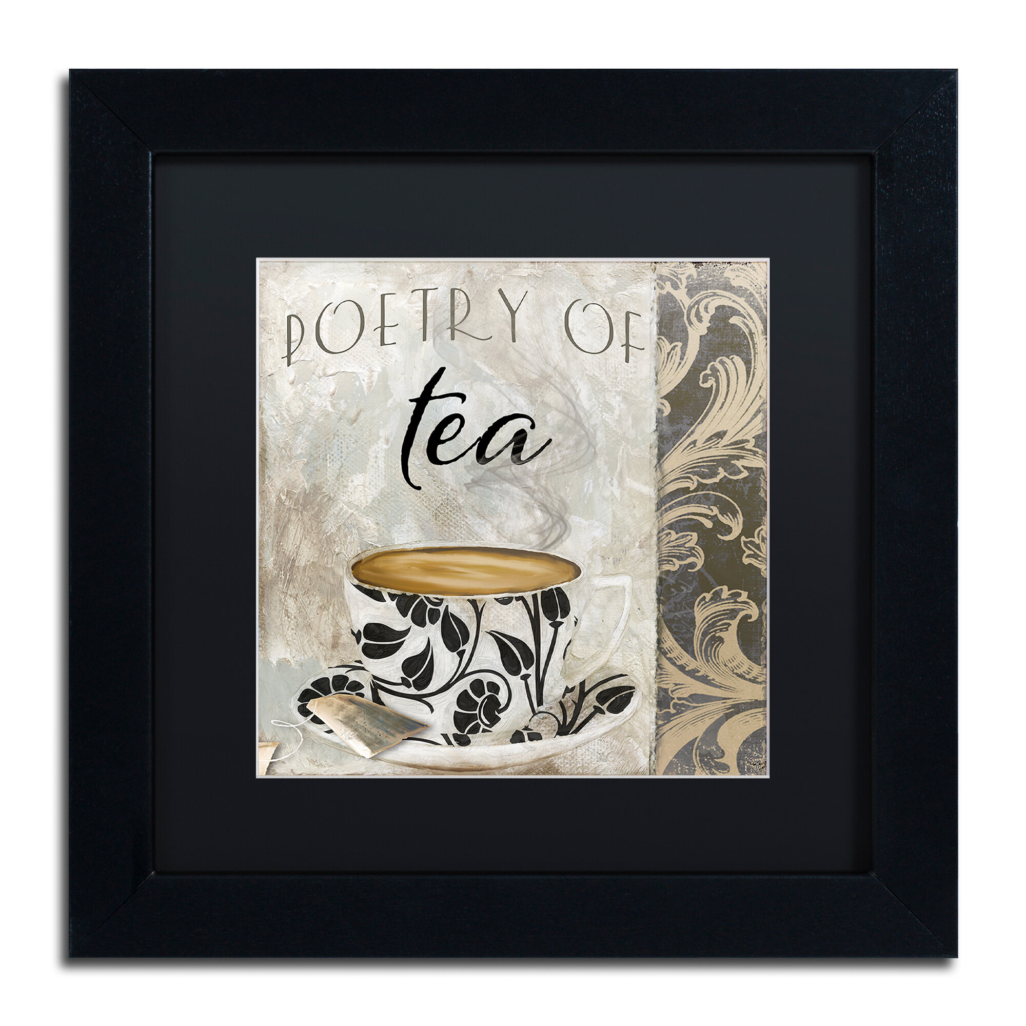 Trademark Fine Art Art of Tea II Canvas Art by Color Bakery