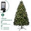 Sapin de Noël artificiel avec lumières claires-1308143790