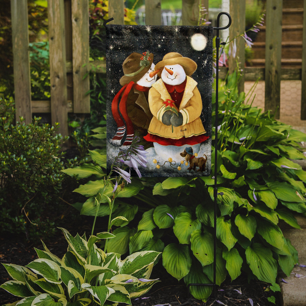 Veradzin Double Sided 15'' H x 11'' W Polyester Christmas Garden Flag The Holiday Aisle®