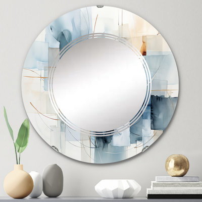 Jonstone - Miroir mural rond moderne