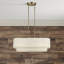 Lustre linéaire moyen en laiton 3 lumières Aselin-122725091-122725090-122725092