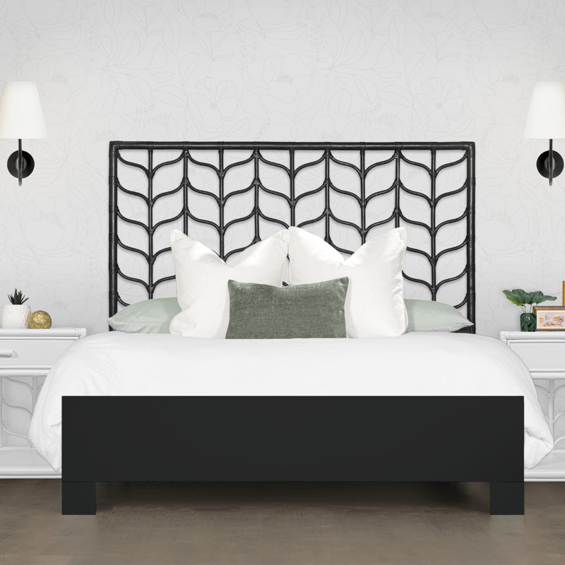 Ivy Headboard, Twin Extra Long, Black