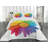 Flower Farmhouse / Country Polyester Floral Coverlet