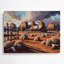 Art mural en métal noir Southwestern Cowboy Western Ranch 93