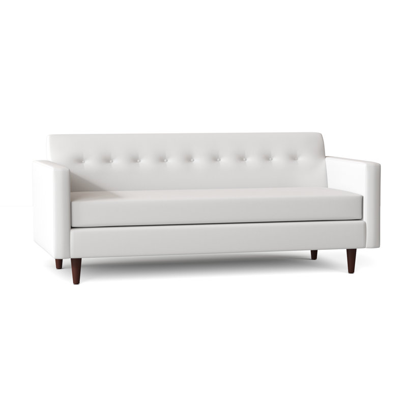 Floodwood Upholstered 77.5'' Sofa, Peyton Pearl