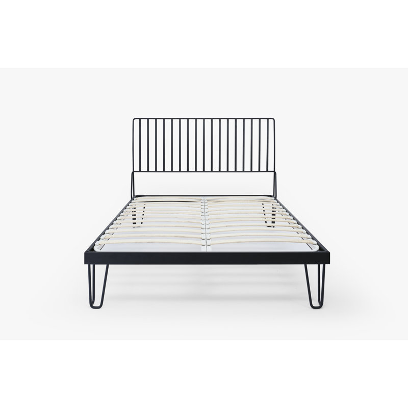 Ariss Bed, Kingsize (5'), Black