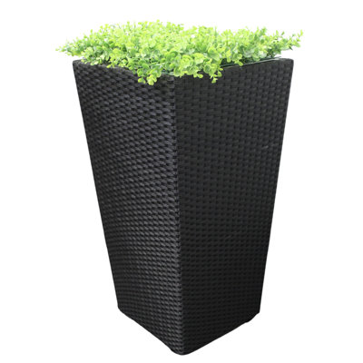 Pot de fleurs moyen noir