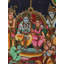 Ram Rambar complet avec tous les Frères | Peinture encadrée de Tanjore