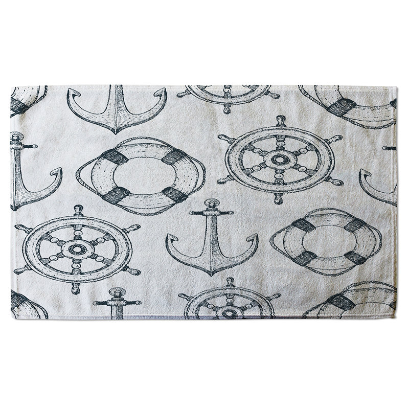 Neley Polyester Shower Curtain Set
