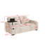 Canapé-lit convertible 3-en-1 de 65 po de largeur avec table d'appoint-1764347948
