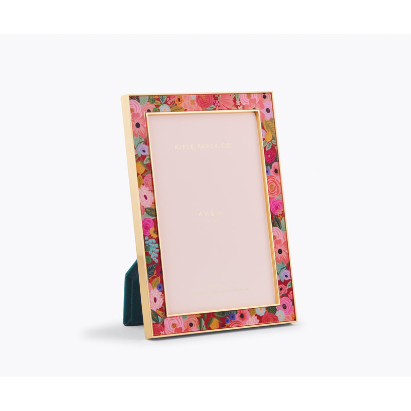 Red Metal Picture Frame