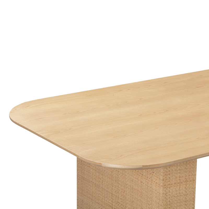 Table de salle à manger rectangulaire 96 po Tov Furniture Akiba