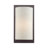 1 Light English Bronze ADA Sconce With Hand Crafted Oatmeal Fabric Shade-249095165