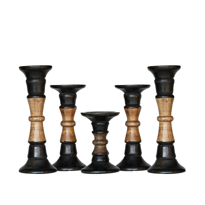 Pilier de table en bois 12 po H