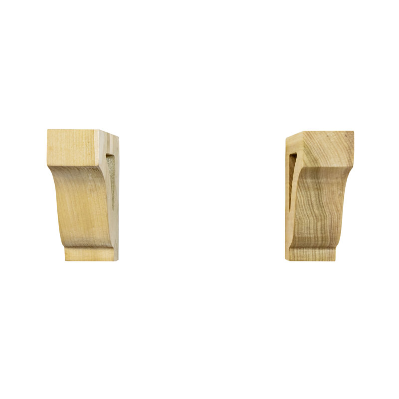 Corbeaux en peuplier Rayne (ensemble de deux), Beige