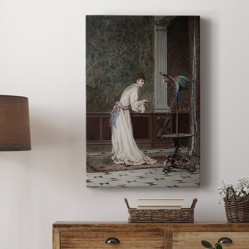 Impression de portrait rétro LXVII - galerie Cavas, H 48 po x l 32 po
