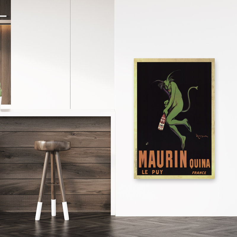 «Maurin Quina», impression d'art rétro classique rétro, H 48 po x l 32 po