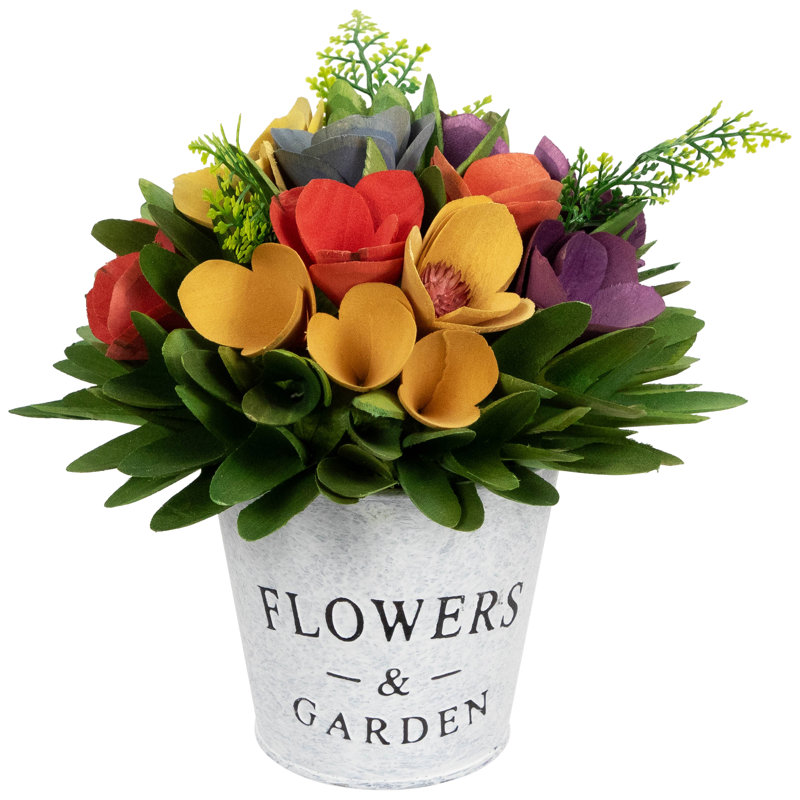 Mixed Assortment Arrangement in Pot