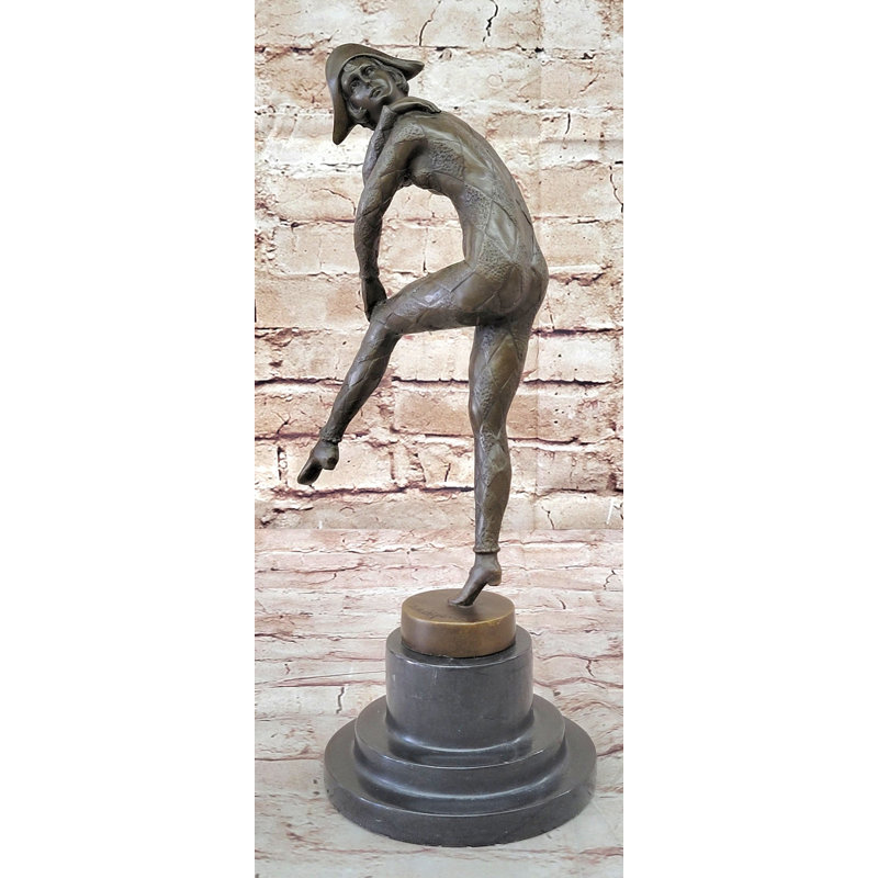 Sculpture Piatto danseuse Art nouveau