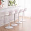 Burdett Swivel Adjustable Height Counter Stool with Metal Frame-734795131-734795132