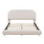 Lit plateforme en tissu d'ameublement Teddy-1137244462