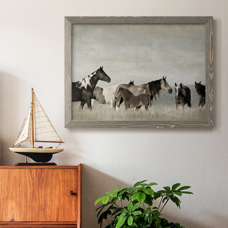 Ranging Free, reproduction d'art sur toile, H 18 po x l 26 po x P 1,5 po, Gris