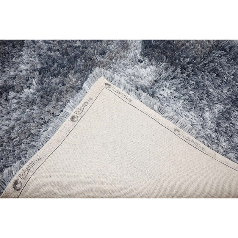 Tapis bleu clair de haute qualité noué à la main Pavilion, Rectangle 2 pi x 3 pi