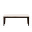 Banc moderne, banc rembourré d'aspect classique