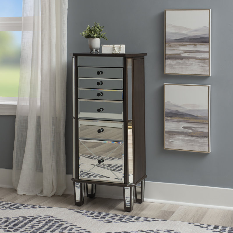 Angeleta 18'' Wide Jewelry Armoire