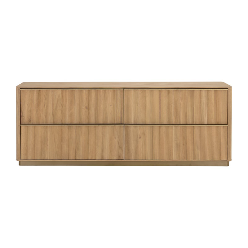 KALLA 4 - Drawer Dresser, Brown
