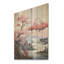 Fleurs de cerisier roses du printemps rose au Japon - impression sur bois-1889729741