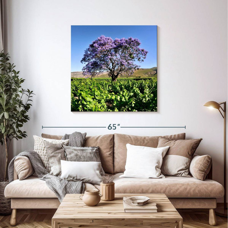 Harnek Jacaranda Tree, 39" H x 39" W
