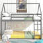 Lit superposé simple au-dessus de simple Claire-561983439