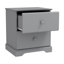 Table de chevet 2 tiroirs Ilmi-496232565