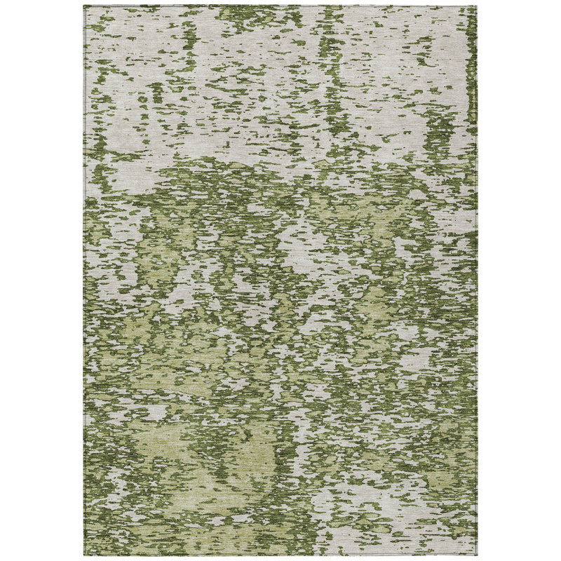 Alegandro Area Rug with Non-Slip Backing, Rectangle 5' x 7'6"