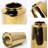 Gelhar Gold 7" Ceramic Table Vase